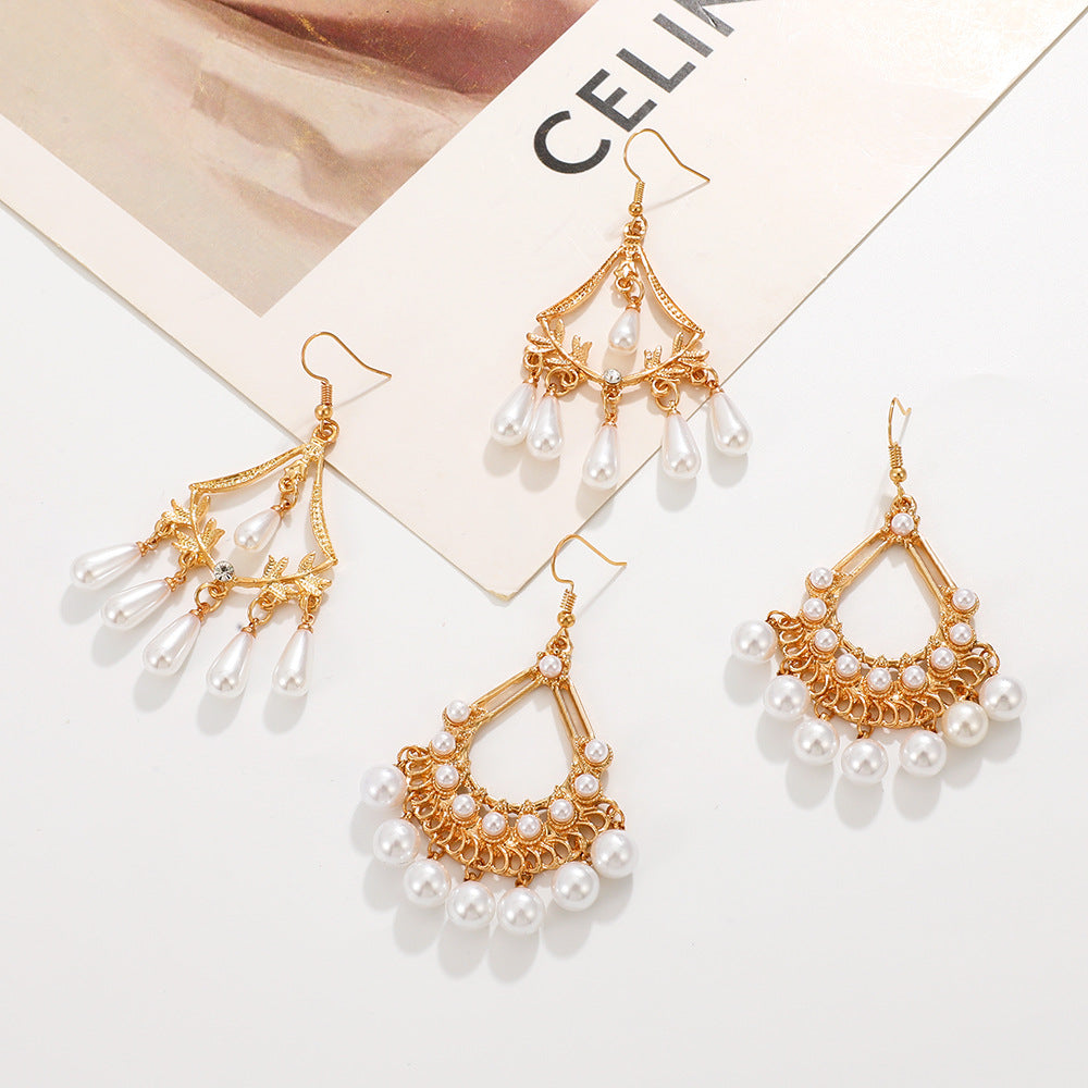 Wholesale of Pearl Alloy Earrings